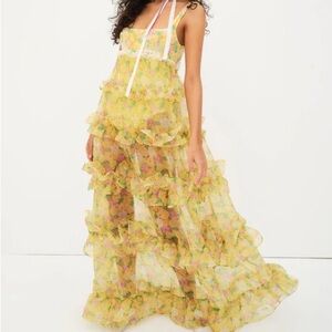 For Love and Lemons Vikki Maxi Dress XL - Sold Out Online!